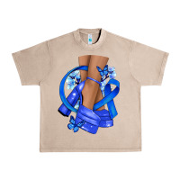 French Oak colon cancer heels Urban Heavy Tee - NancyCooperArtShop