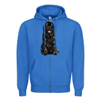 True Royal newfoundland dog Zipper Hoodie - LillyAllenDesigns