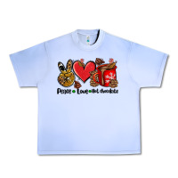 Grape Ice peace love  hot chocolate Urban Heavy Tee - AdoDesignShop