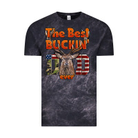 Cloud Black The Best Bucking Dad Ever Vintage Tee - LillyAllenDesigns