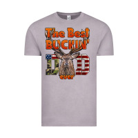 Vintage Zinc The Best Bucking Dad Ever Vintage Tee - LillyAllenDesigns