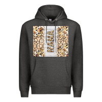Charcoal Heather mother's day nana leopard tumbler tbs Premium Hoodie - TumblerDesignByShophia