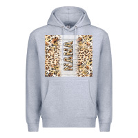 Heather Grey mother's day nana leopard tumbler tbs Premium Hoodie - TumblerDesignByShophia
