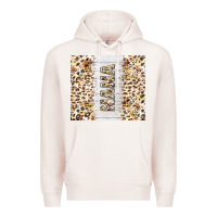 Pale Pink mother's day nana leopard tumbler tbs Premium Hoodie - TumblerDesignByShophia