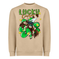Mushroom lucky cowboy Heavyweight Sweatshirt - MaliasSmallBusiness