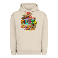 Pigment French Oak Fiesta Urban Hoodie - FaDigitalArtStudio