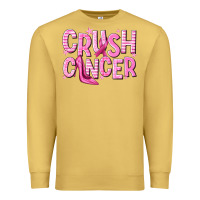 Antique Gold crush cancer Premium Sweatshirt - NancyCooperArtShop