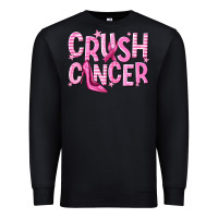 Black crush cancer Premium Sweatshirt - NancyCooperArtShop