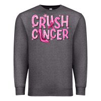 Charcoal Heather crush cancer Premium Sweatshirt - NancyCooperArtShop