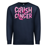 Navy crush cancer Premium Sweatshirt - NancyCooperArtShop