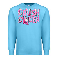 Ocean Blue crush cancer Premium Sweatshirt - NancyCooperArtShop