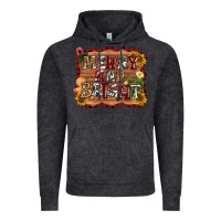 Vintage Black merry and bright Vintage Hoodie - AdoDesignShop
