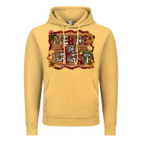 Vintage Mustard merry and bright Vintage Hoodie - AdoDesignShop