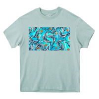 Arona humpback whale cup Heavy Core Tee - BarkalooDesign