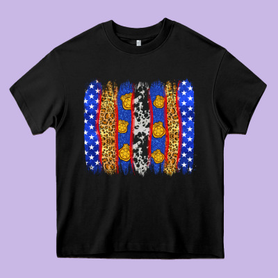 American Police Brushstrokes Heavy Core Tee Designed By Neo Western