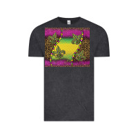 Mardi Gras  Leopard Pink Glitter Vintage Tee | Teevron