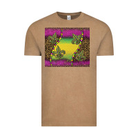 Vintage Coffee mardi gras  leopard pink glitter Vintage Tee - BarkalooDesign