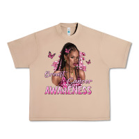 Burro breast cancer awareness afro woman Urban Heavy Tee - NancyCooperArtShop