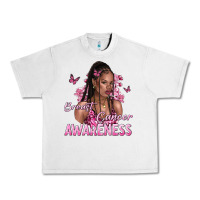 Lunar Rock breast cancer awareness afro woman Urban Heavy Tee - NancyCooperArtShop