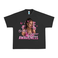 Pigment Black breast cancer awareness afro woman Urban Heavy Tee - NancyCooperArtShop