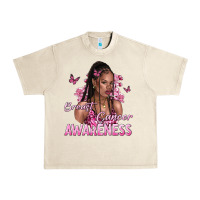 Sandshell breast cancer awareness afro woman Urban Heavy Tee - NancyCooperArtShop