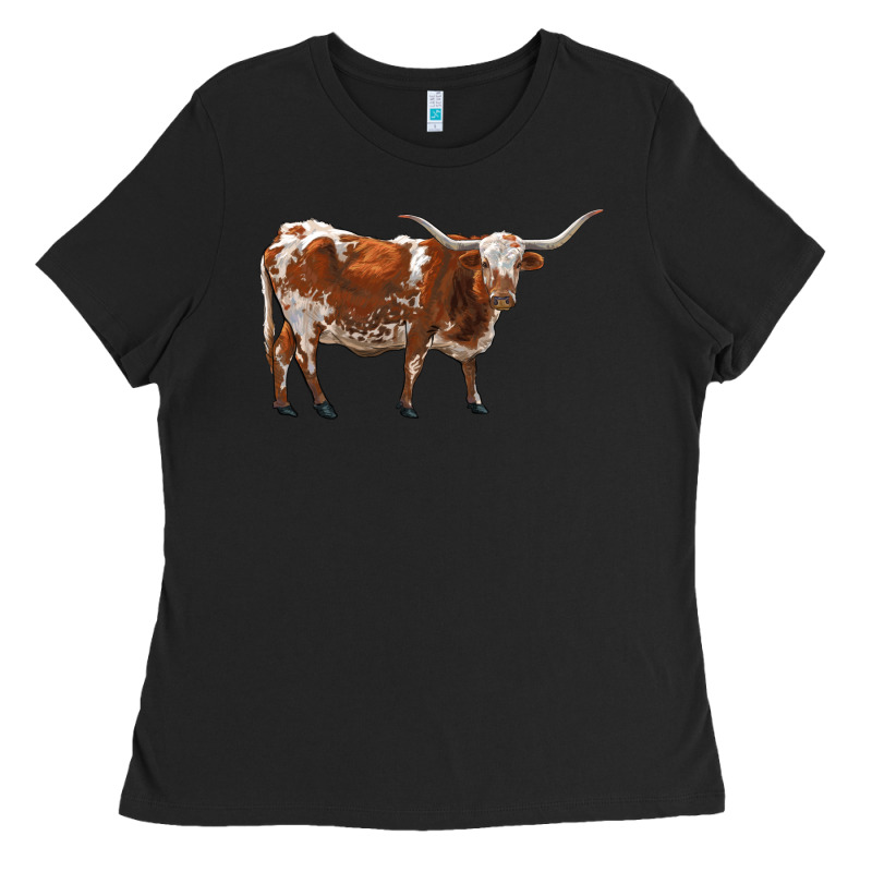 Longhorn Ladies Tee by RanaPortraitStore | Teevron