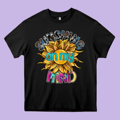 Sunshine On My Mind Heavy Core Tee Designed By Sublimationcraftshop