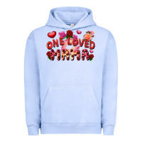 Pigment Grape Ice One loved mama Valentine's Day Urban Hoodie - FaDigitalArtStudio