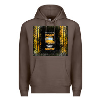 Coffee they see me rollin' they waitin' school bus Premium Hoodie - TumblerDesignByShophia