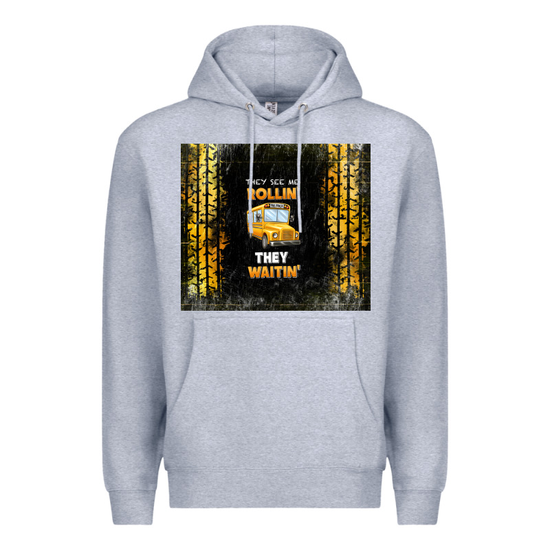 They See Me Rollin' They Waitin' School Bus Premium Hoodie by TumblerDesignByShophia | Teevron