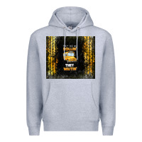 Heather Grey they see me rollin' they waitin' school bus Premium Hoodie - TumblerDesignByShophia