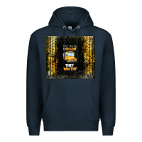 Navy they see me rollin' they waitin' school bus Premium Hoodie - TumblerDesignByShophia