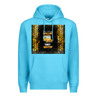 Ocean Blue they see me rollin' they waitin' school bus Premium Hoodie - TumblerDesignByShophia