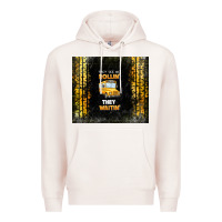 Pale Pink they see me rollin' they waitin' school bus Premium Hoodie - TumblerDesignByShophia