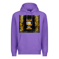 Purple they see me rollin' they waitin' school bus Premium Hoodie - TumblerDesignByShophia