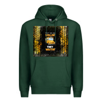 Sports Green they see me rollin' they waitin' school bus Premium Hoodie - TumblerDesignByShophia