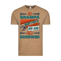 Vintage Coffee if grampa can't fix it we are all screwed Vintage Tee - Jasminsmagicworld