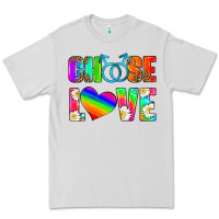 Dove Grey choose love (gay) Premium Tee - HRA Design Shop
