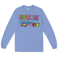 Colony Blue daycare teacher Long Sleeve Tee - MaliasSmallBusiness