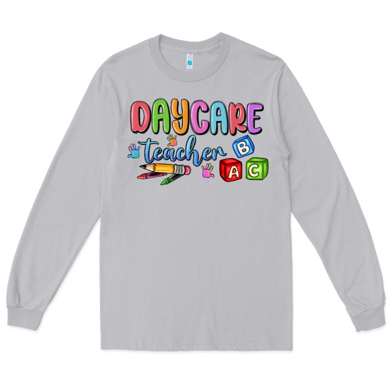 Daycare Teacher Long Sleeve Tee by MaliasSmallBusiness | Teevron