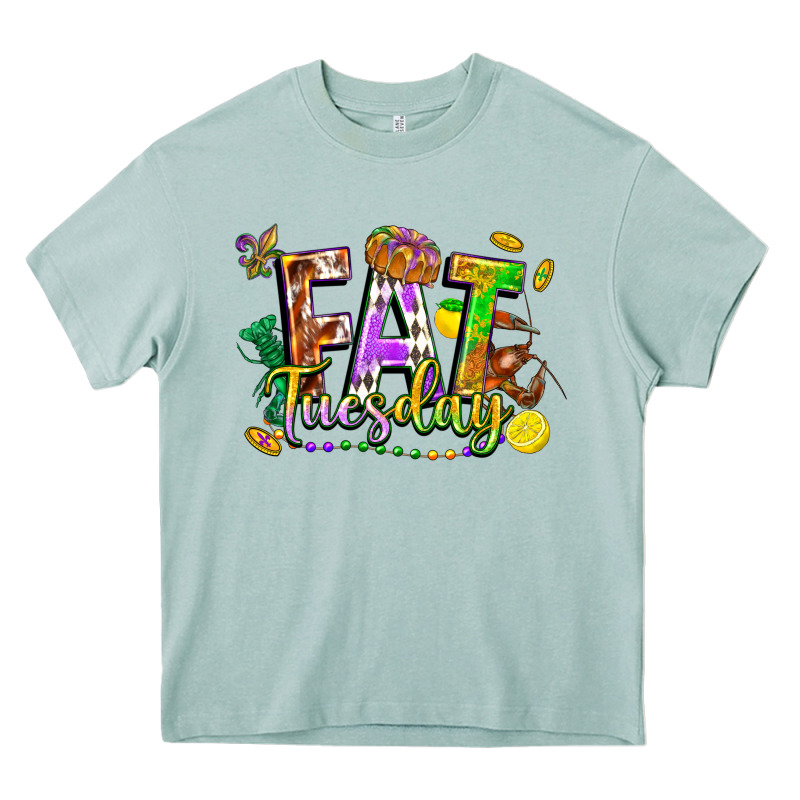 Fat Tuesday Heavy Core Tee by FaDigitalArtStudio | Teevron