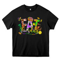 Black fat tuesday Heavy Core Tee - FaDigitalArtStudio