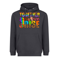 Smoke LGBTQ+ together we rise Heavyweight Hoodie - NancyCooperArtShop