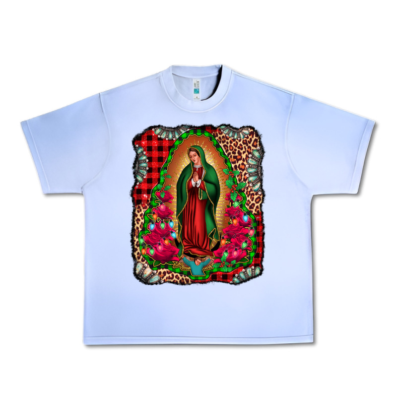 Our Lady Of Guadalupe Christmas Urban Heavy Tee by Jasminsmagicworld | Teevron