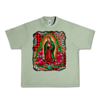 Oil Green our lady of guadalupe christmas Urban Heavy Tee - Jasminsmagicworld