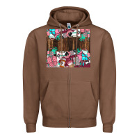 Chestnut custom name Zipper Hoodie - LillyAllenDesigns