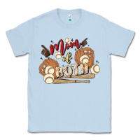 Dusty Blue mama of both Classic Tee - MaliasSmallBusiness