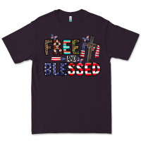 Plum free and blessed Premium Tee - CowhideDigitalArt