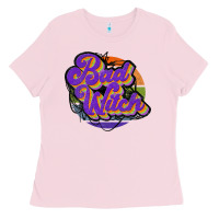 Bubblegum Pink bad witch Ladies Tee - JahusDesignShop