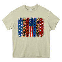 Mossy Back to blue brushstroke 4th of july Heavy Core Tee - CowGirlArtShop